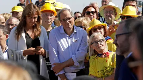 El presidente de la Generalitat, Quim Torra El presidente de la Generalitat, Quim Torra