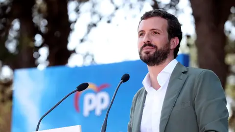 El presidente del PP, Pablo Casado El presidente del PP, Pablo Casado