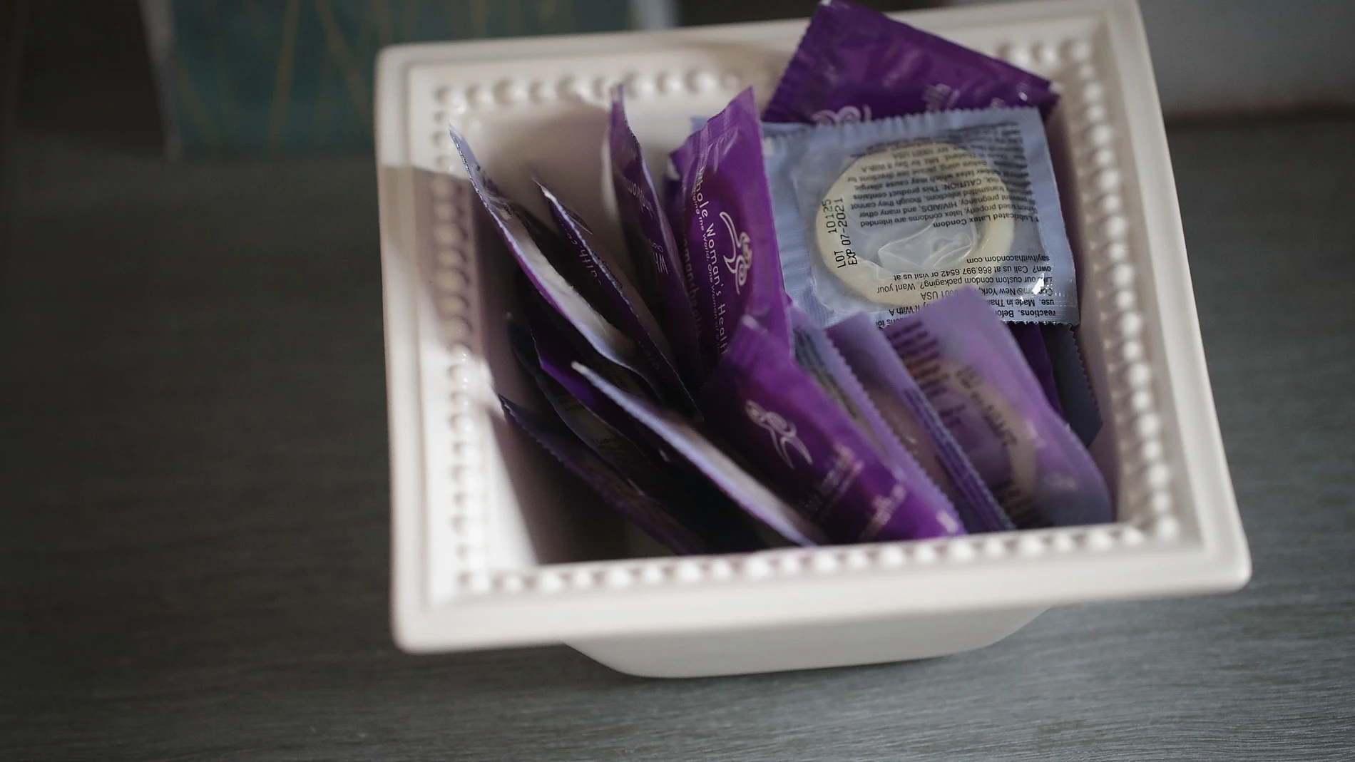 Imagen de archivo de preservativos