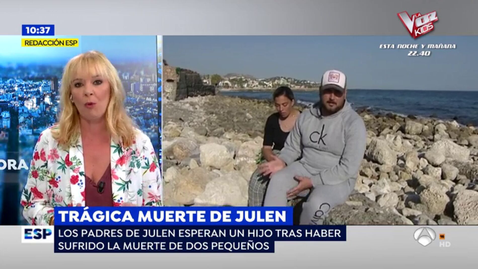 Los padres de Julen.