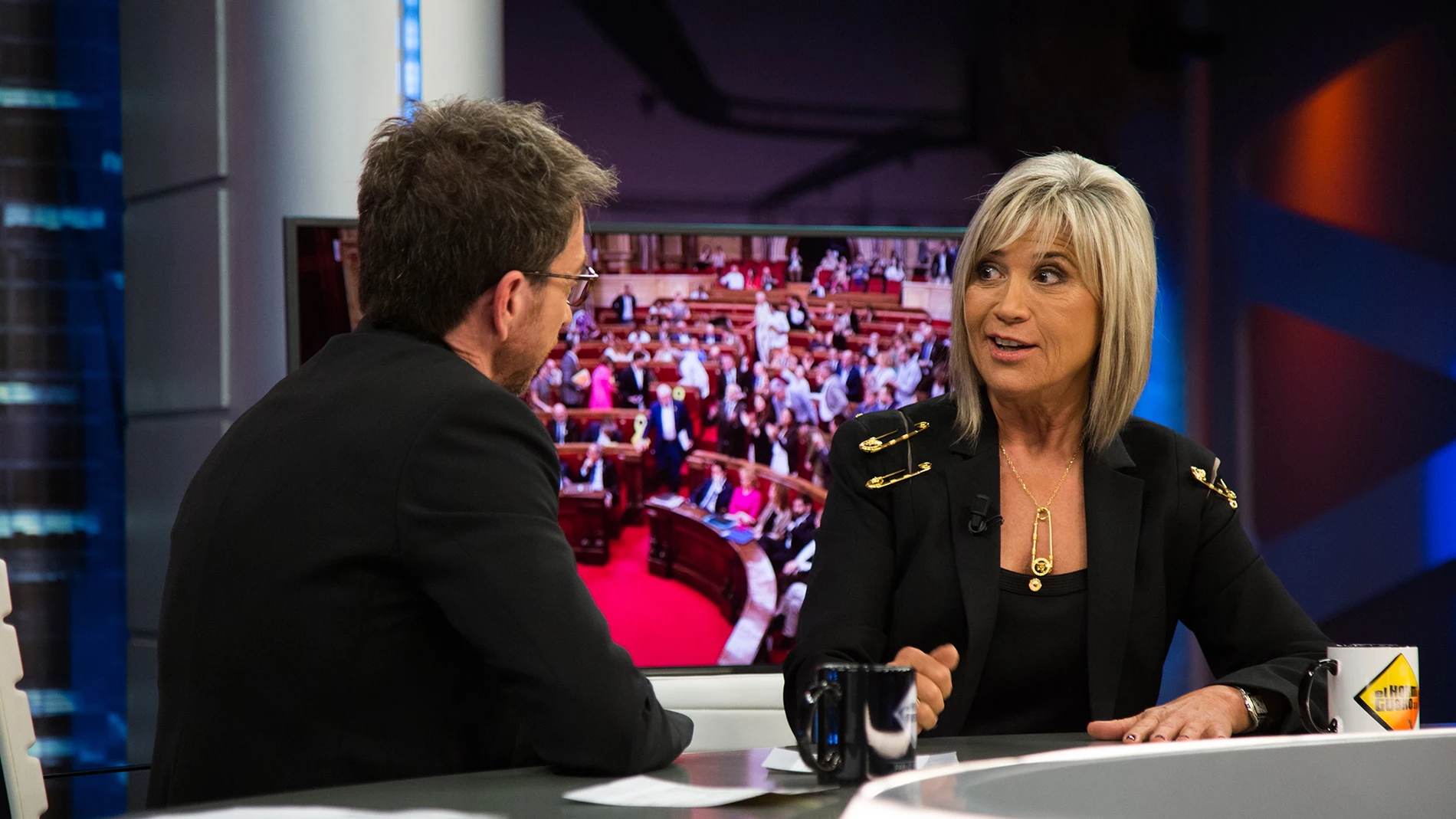 Julia Otero se posiciona en 'El Hormiguero 3.0' sobre la situación actual de Cataluña