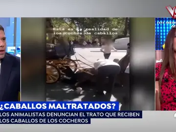 Debate entre Rubén Amón y Romina Belluscio. Debate entre Rubén Amón y Romina Belluscio.