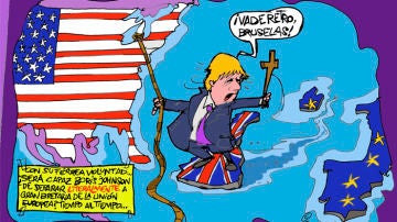 La viñeta de Alfredo Boto sobre Boris Johnson