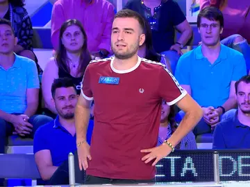 El gran corazón de Pablo, el concursante de 'La ruleta de la suerte' que juega sin ninguna estrategia El gran corazón de Pablo, el concursante de 'La ruleta de la suerte' que juega sin ninguna estrategia