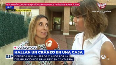 La vecina de la mujer que guardaba una cabeza en una caja en Castro Urdiales: 