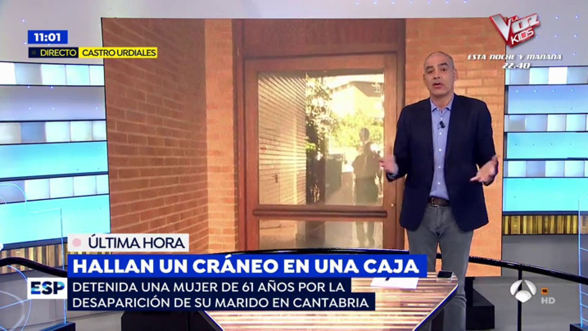 Hallan un cr&aacute;neo en una caja