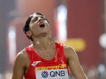María Pérez, en Doha María Pérez, en Doha