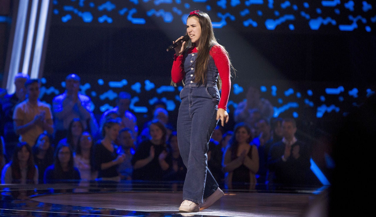 Laura Mu&ntilde;oz canta &lsquo;Bang bang&rsquo; en las Audiciones a ciegas de &lsquo;La Voz Kids&rsquo;