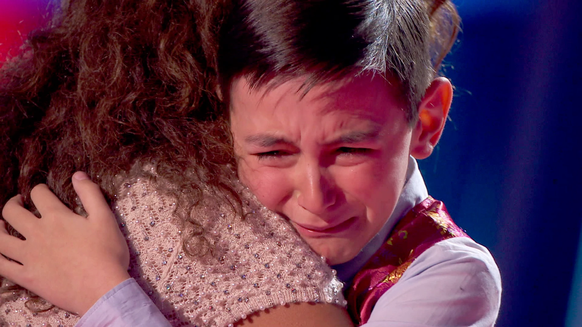 Las lágrimas desconsoladas de Román Suárez tras no ser elegido en las Audiciones a ciegas de ‘La Voz Kids’