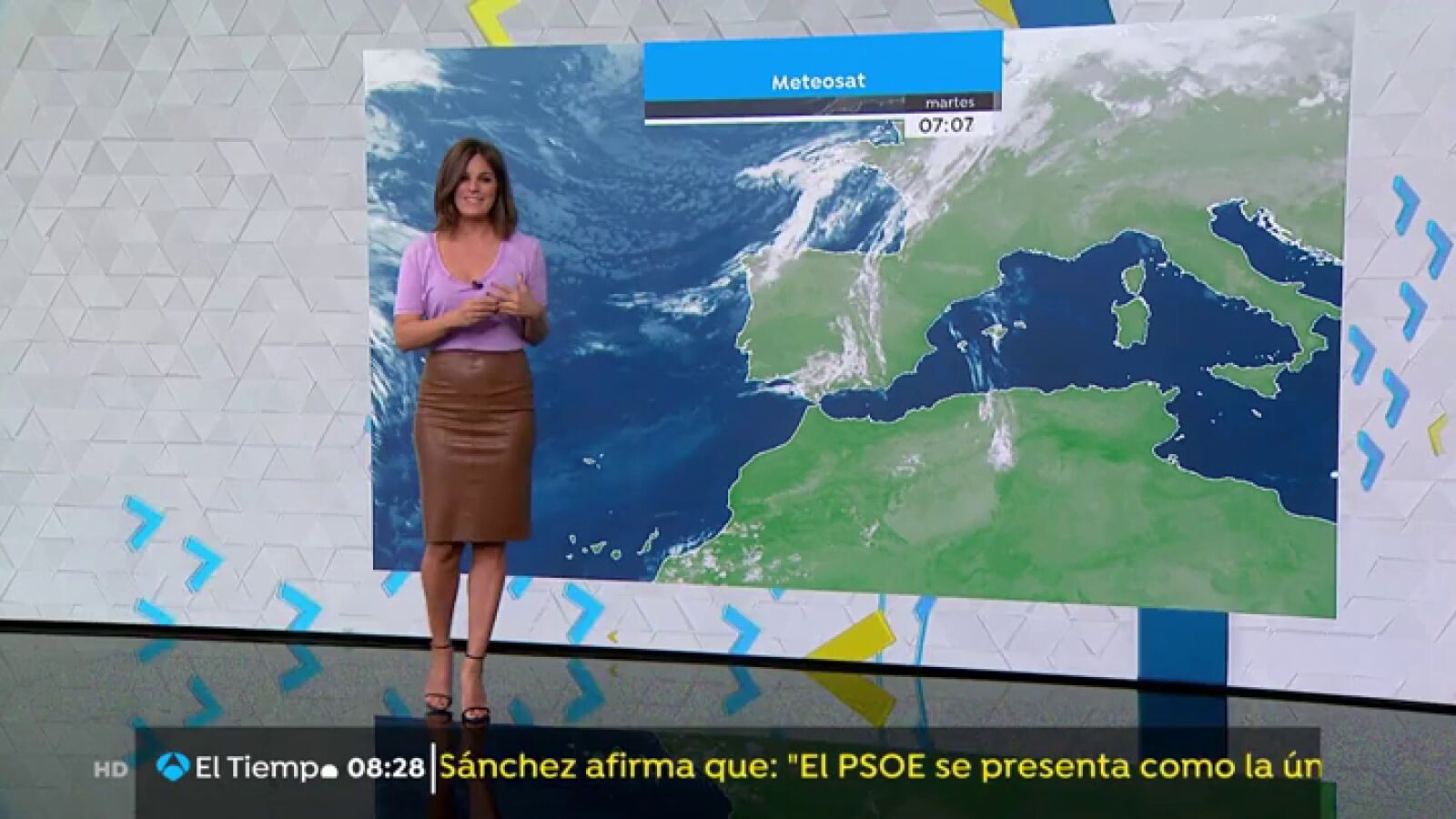 Jornada de tiempo inestable con temperaturas en descenso