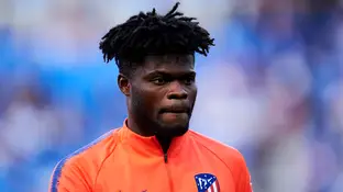 Thomas Partey, jugador del Atlético de Madrid Thomas Partey, jugador del Atlético de Madrid