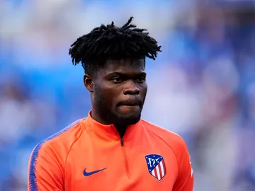 Thomas Partey, jugador del Atlético de Madrid Thomas Partey, jugador del Atlético de Madrid
