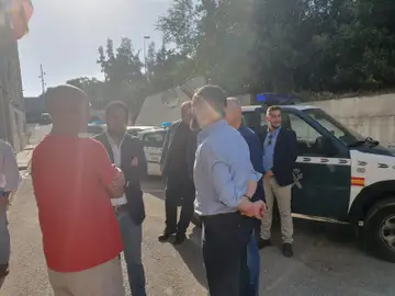Santiago Abascal visita cuarteles de la Guardia Civil el 1-O Santiago Abascal visita cuarteles de la Guardia Civil el 1-O