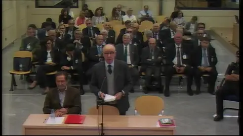 Rato carga contra el Banco de España, Bankia y la crisis en su última palabra por el caso Bankia Rato carga contra el Banco de España, Bankia y la crisis en su última palabra por el caso Bankia