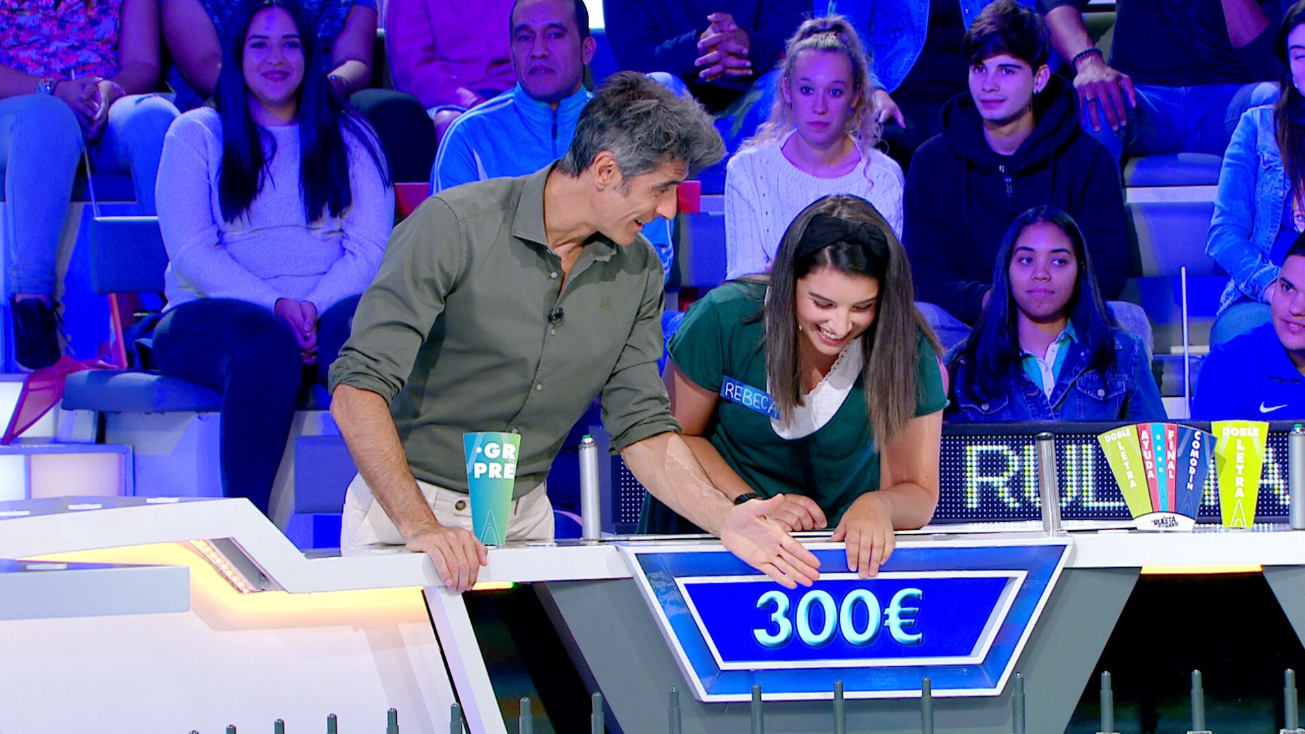 Una concursante propone a Jorge Fern&aacute;ndez hacer trampa en 'La ruleta de la suerte'