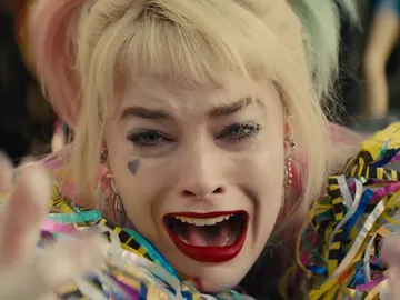 Margot Robbie como Harley Quinn en 'Birds of Prey' ('Aves de presa') donde Margot Robbie como Harley Quinn en 'Birds of Prey' ('Aves de presa') donde