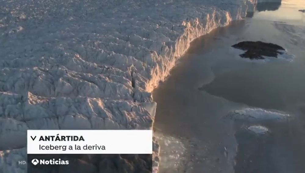 Un iceberg cinco veces el tamaño de Malta se desprende del Ártico