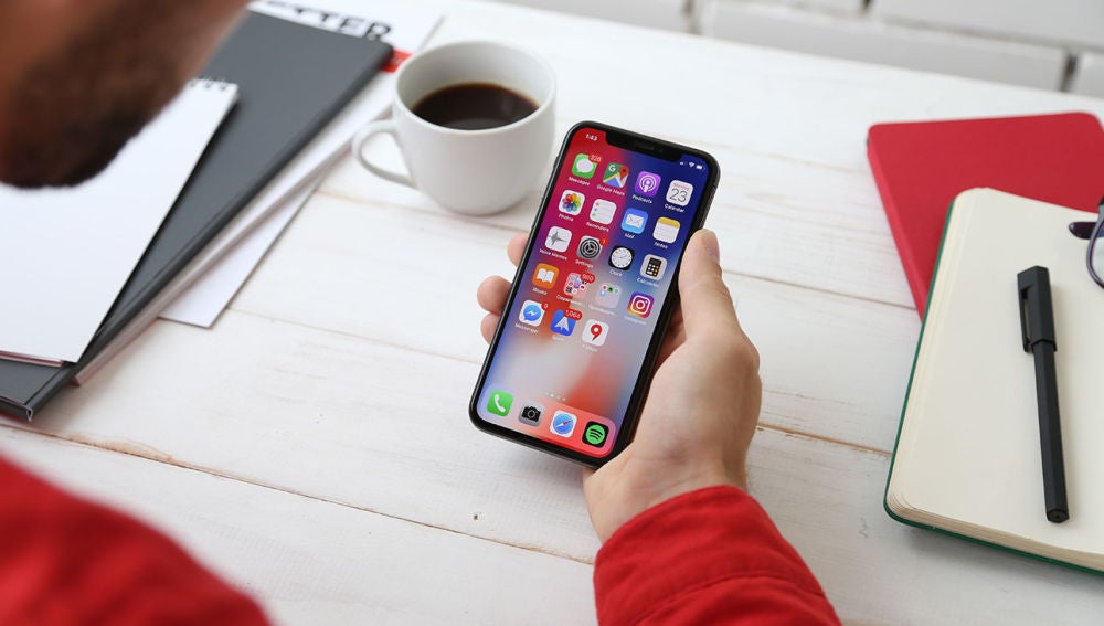 iPhone con iOS