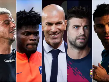 Algunos de los futbolistas que sufrieron atracos en sus casas Algunos de los futbolistas que sufrieron atracos en sus casas