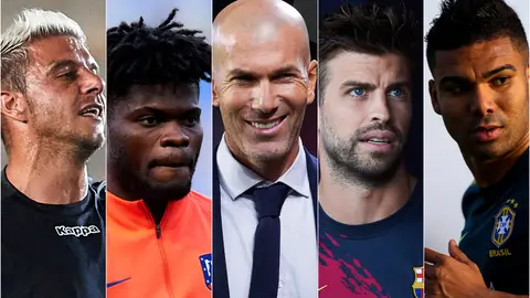 Algunos de los futbolistas que sufrieron atracos en sus casas Algunos de los futbolistas que sufrieron atracos en sus casas
