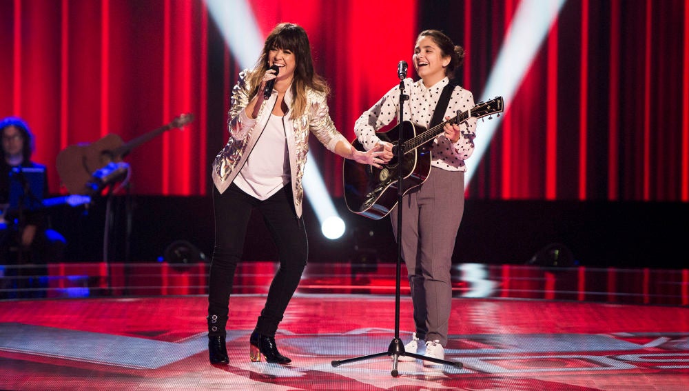 Vanesa Martín e Isabel Marsal cantan ‘Borracha de amor’ en las Audiciones a ciegas de ‘La Voz Kids’
