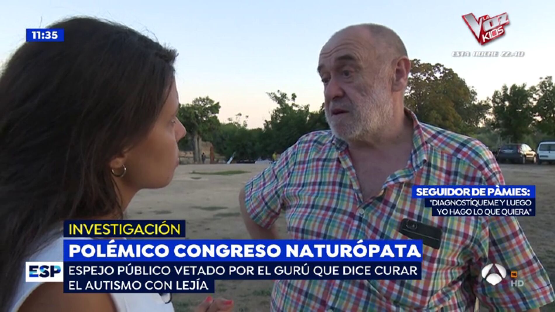 Pol&eacute;mico congreso natur&oacute;pata.