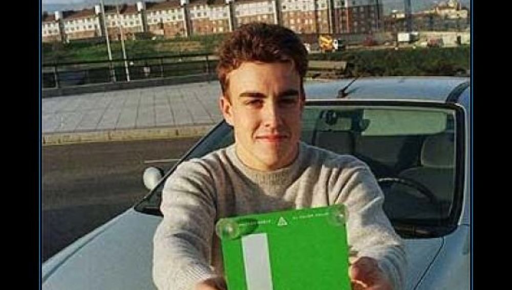 Fernando Alonso en el mensaje de la Guardia Civil