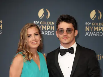Giada Gianni y Charles Leclerc Giada Gianni y Charles Leclerc