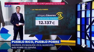 Estos son los pueblos más ricos y más pobres de España
