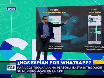 Nos espían por WhatsApp. Nos espían por WhatsApp.