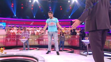 Un concursante de '¡Ahora caigo!' asegura usar mejor los tacones que una mujer 