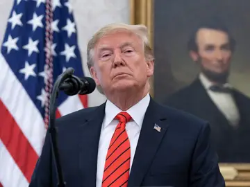El presidente de EEUU, Donald Trump El presidente de EEUU, Donald Trump