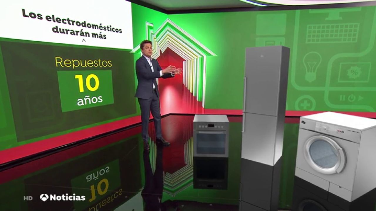 Los electrodomésticos deberán durar más y gastar menos agua