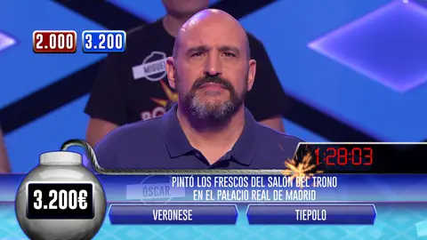 Revive la jugada casi perfecta de Óscar, de 'Los dispersos', en la bomba clasificatoria de '¡Boom!' Revive la jugada casi perfecta de Óscar, de 'Los dispersos', en la bomba clasificatoria de '¡Boom!'