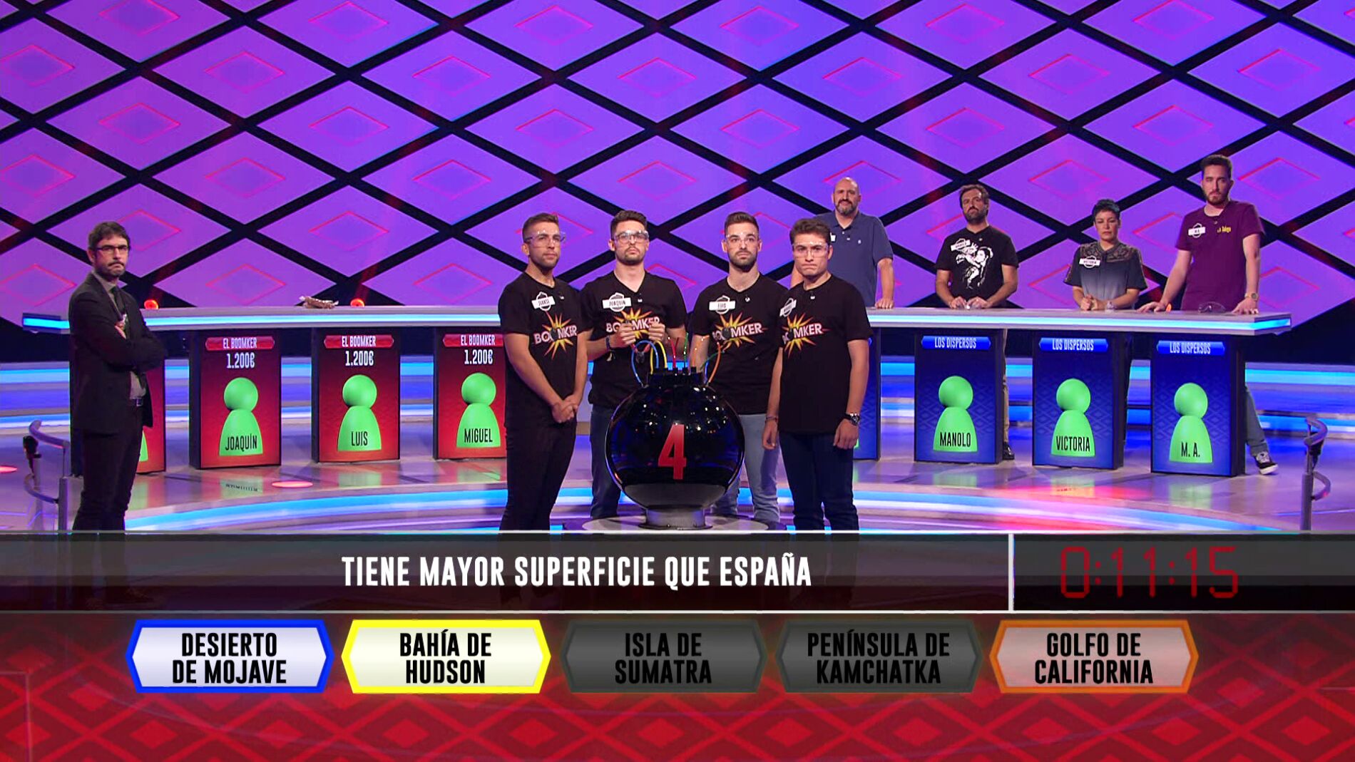 La intuici&oacute;n, clave para el pleno del equipo 'El boomker' en '&iexcl;Boom!'