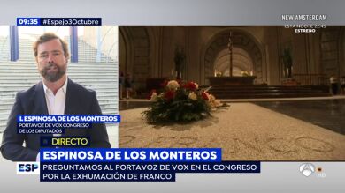 Espinosa de los Monteros, sobre la exhumación de Franco: 