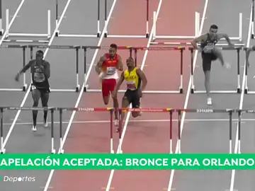 ¡Bronce para Orlando Ortega! La IAAF rectifica y concede la medalla al español ¡Bronce para Orlando Ortega! La IAAF rectifica y concede la medalla al español