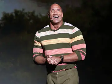 El actor Dwayne Johnson El actor Dwayne Johnson