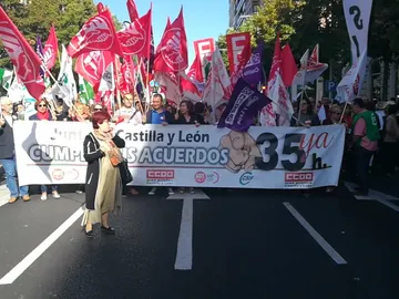 Manifestación de los funcionarios de la Junta de Castilla y León en Palencia Manifestación de los funcionarios de la Junta de Castilla y León en Palencia