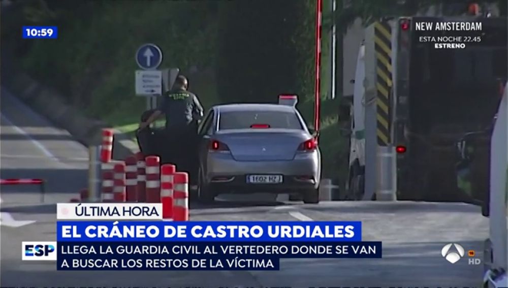 La Guardia Civil busca en el vertedero si podrían hallarse más restos de la víctima de Castro Urdiales