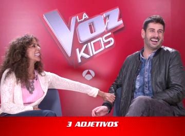 Los coaches de 'La Voz Kids' se definen unos a otros en el juego de 3