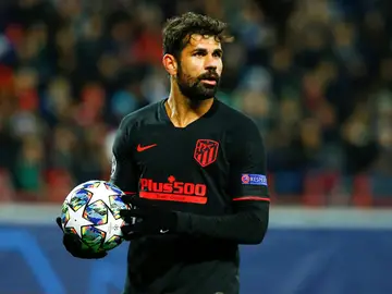 Diego Costa, durante un partido con el Atlético de Madrid Diego Costa, durante un partido con el Atlético de Madrid