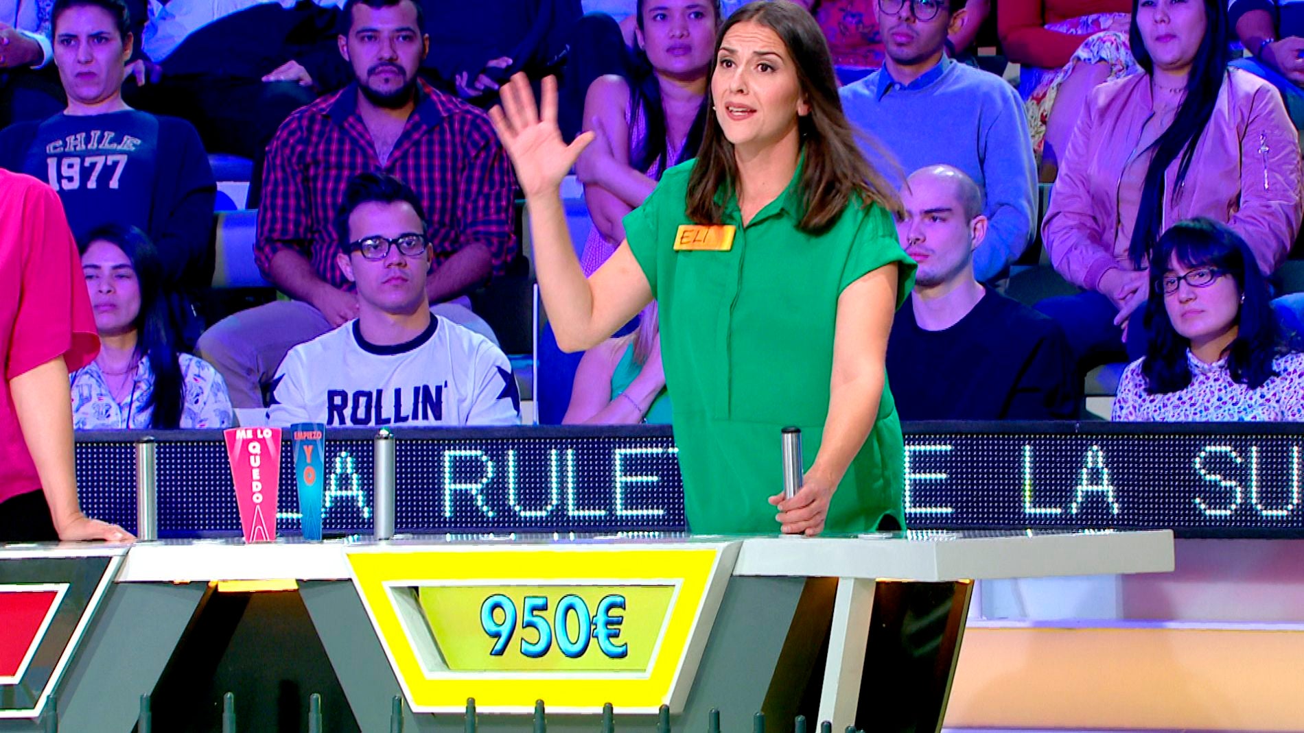 Una concursante manda callar a Jorge Fern&aacute;ndez en 'La ruleta de la suerte'