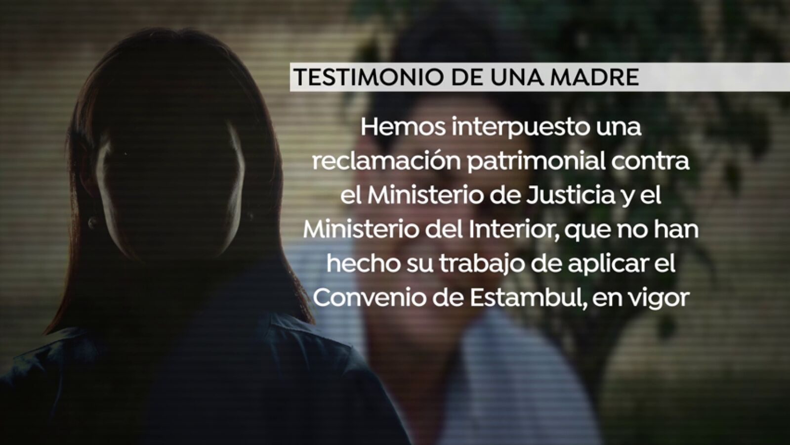 La madre, cuya pareja mató a sus hijas: 
