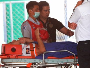 La imagen de Marc Márquez entrando al hospital
