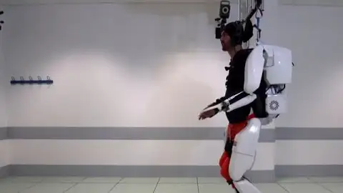 Imagen de un exoesqueleto Imagen de un exoesqueleto