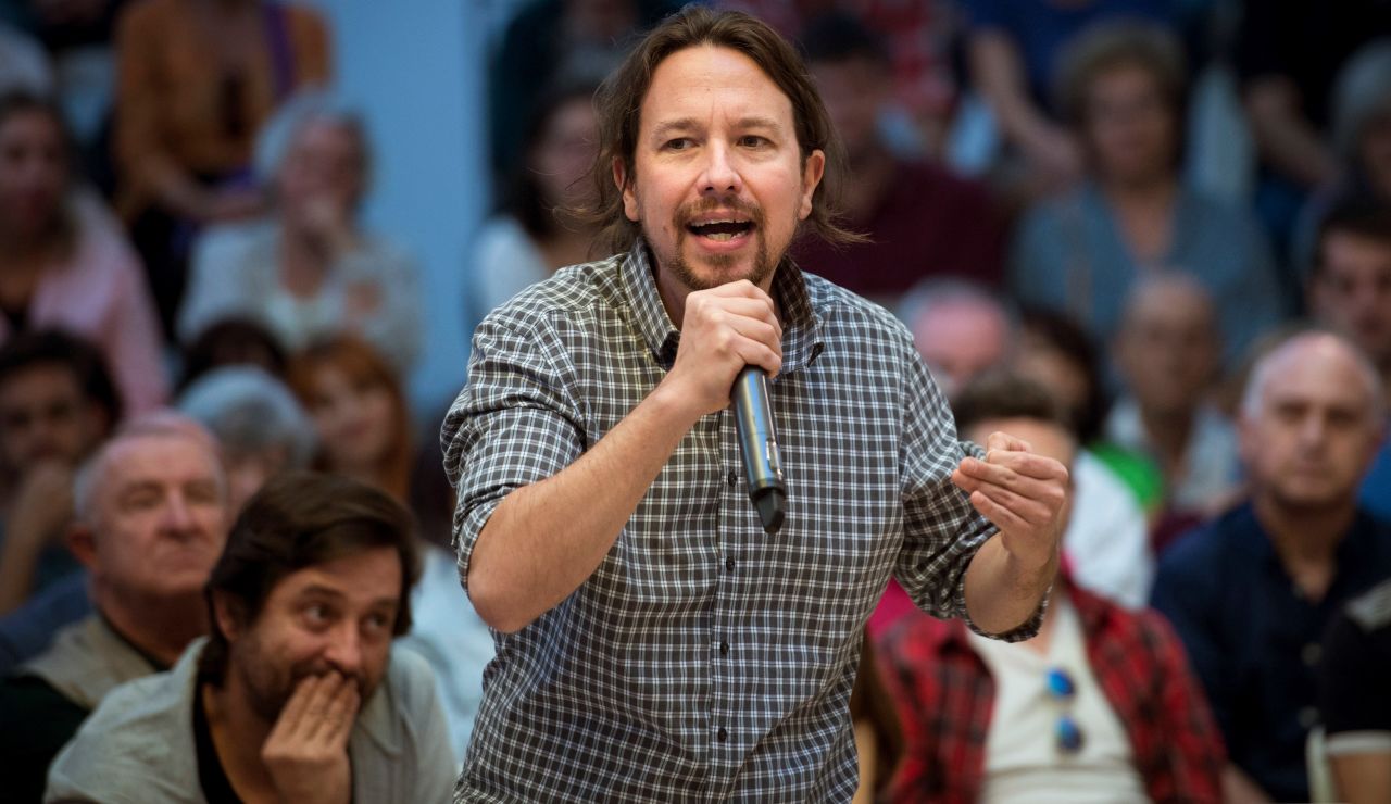 Elecciones generales 2019: El líder de Podemos, Pablo Iglesias Elecciones generales 2019: El líder de Podemos, Pablo Iglesias