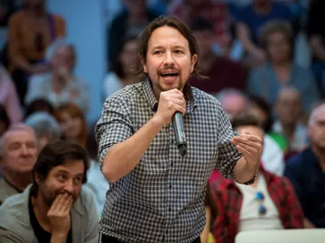 Elecciones generales 2019: El líder de Podemos, Pablo Iglesias Elecciones generales 2019: El líder de Podemos, Pablo Iglesias