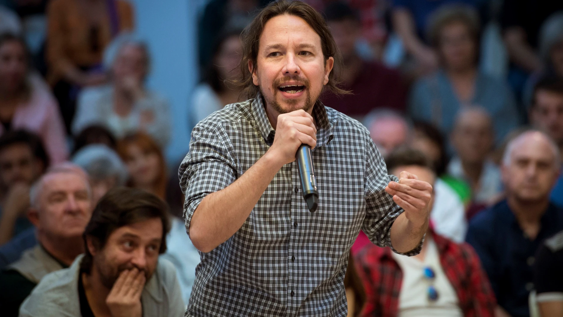 Elecciones generales 2019: El líder de Podemos, Pablo Iglesias Elecciones generales 2019: El líder de Podemos, Pablo Iglesias