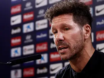 Diego Pablo Simeone, en rueda de prensa Diego Pablo Simeone, en rueda de prensa
